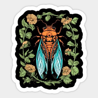 cute cicada Sticker